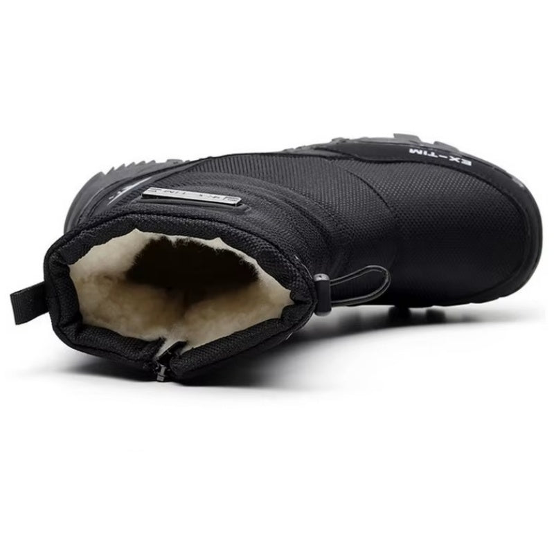 (Limited Time 70% Discount off)Men's Orthopedic Ankle Support Arch Support Snow Boots Waterproof Anti-Slip Warm&Light Hiking Boots