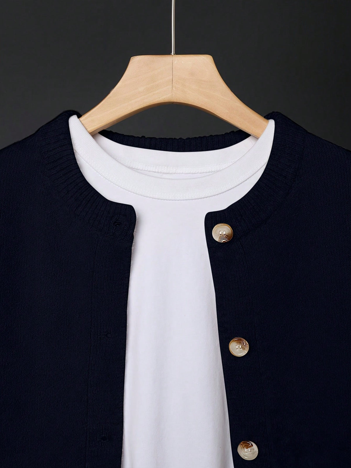 Women's Beige Cardigan, Soft Long Sleeve Sweater Jacket