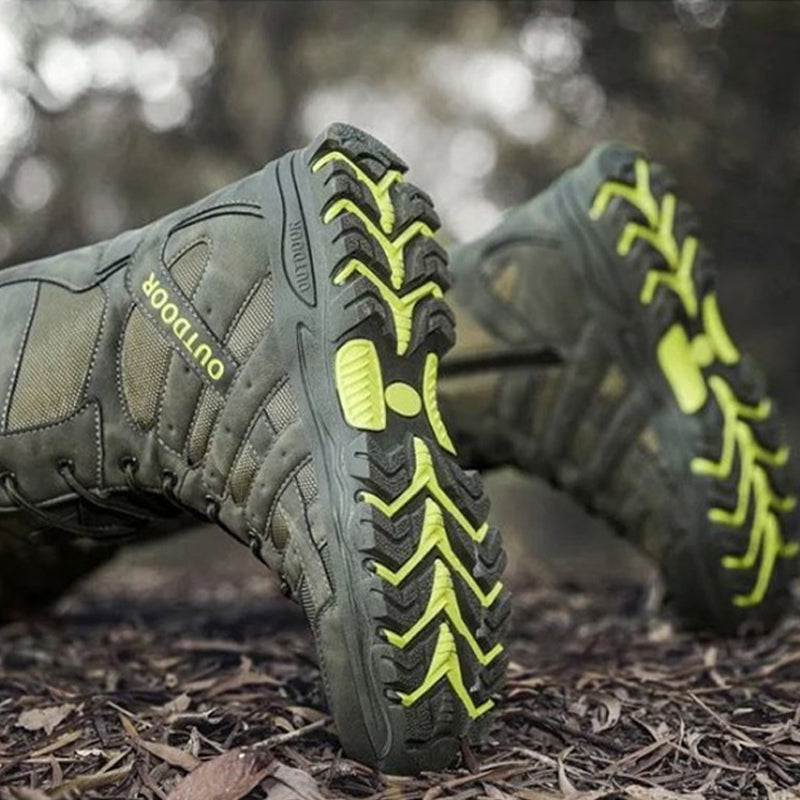 (imited Time Discount 49% off) Men's Lightweight  Breathable Durable Anti-slip Hiking Boots Combat Army Boots Work Boots