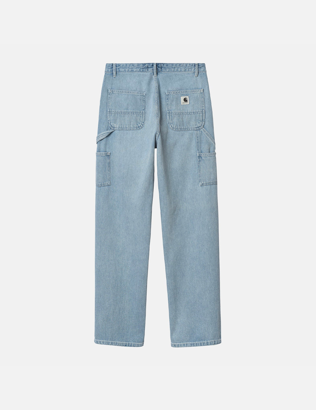 Womens Pierce Pant (Denim/Straight) - Blue Light Stone Washed